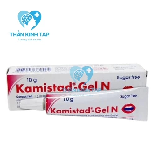 Kamistad-Gel N - Điều trị triệu chứng viêm, đau niêm mạc miệng